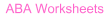 ABA Worksheets